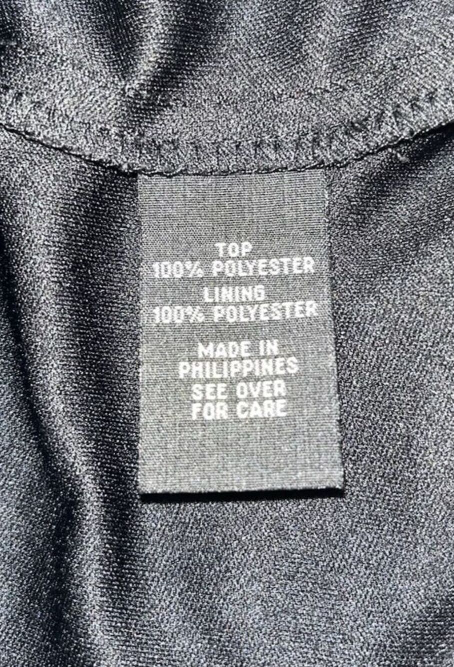 A. Byer Blouse Size Medium Black - Picture 7 of 8